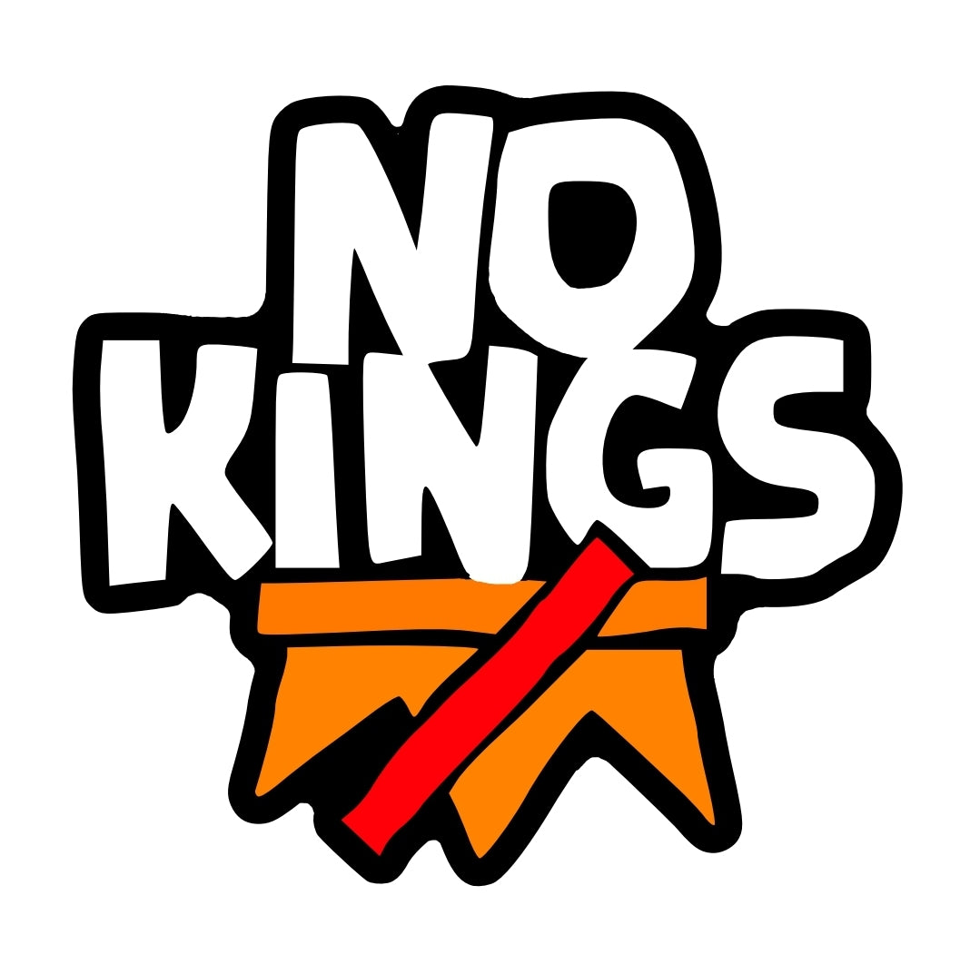 No Kings Sticker Decal Calcomania No Kings